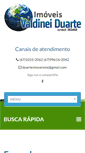 Mobile Screenshot of imoveisduarte.com