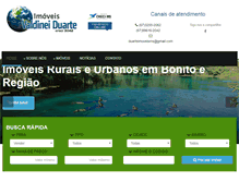 Tablet Screenshot of imoveisduarte.com